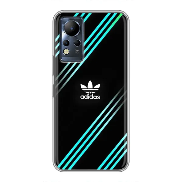 Чехол с принтом «Адидас с полосами» для Infinix Note 12 Чехол с принтом «Адидас с полосами» для Infinix Note 12