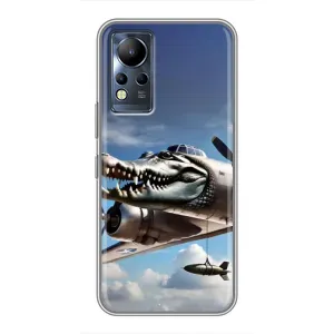 Чохол з мемом Тралалело тралала на Infinix Note 12 (Бомбардіро крокоділо)