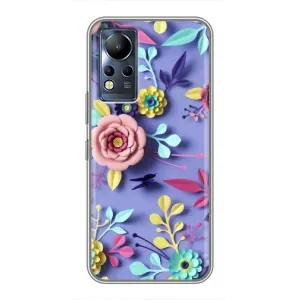 Чохли з квітами для Infinix Note 12 (VPrint) (Дизайн квітів)