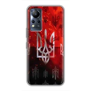 Украинские Чехлы для Infinix Note 12 с картинкой УПА (AlphaPrint) (ГЕРБ УПА)