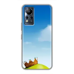 Чехол с мультфильмом Шрек на Infinix Note 12 (Голова Шрека)