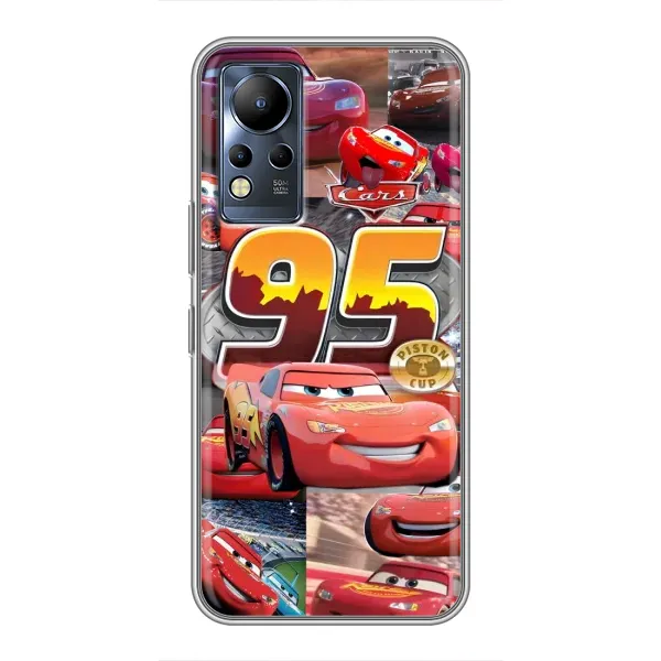 Чехол с принтом «Коллаж Молния Маквин» для Infinix Note 12