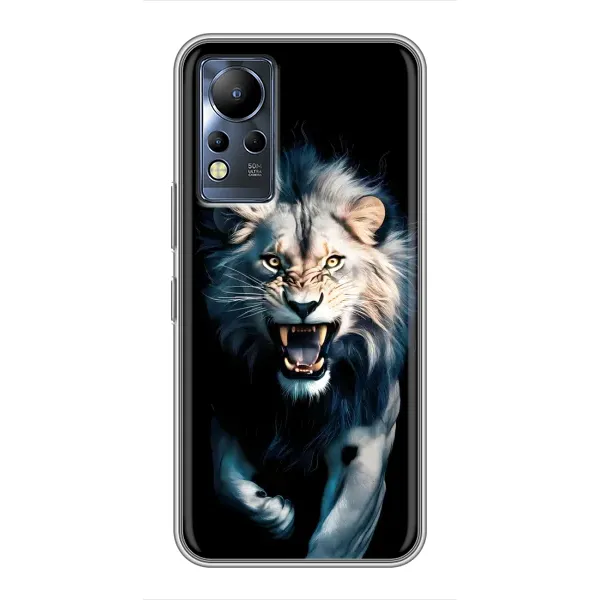 Чохол з принтом «Лев у темряві» для Infinix Note 12