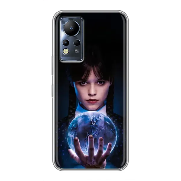Чехол с принтом «Магическая сфера Уэнздей» для Infinix Note 12