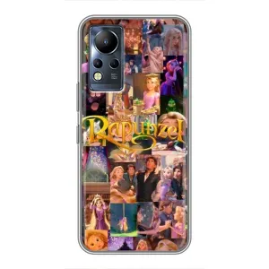 Чехол Рапунцель для Infinix Note 12 (Коллаж Рапунцель)