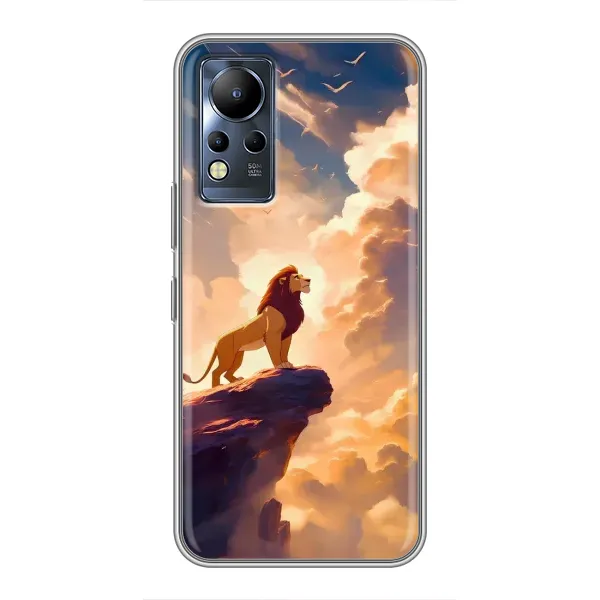 Чехол с принтом «Симба на скале» для Infinix Note 12 Чехол с принтом «Симба на скале» для Infinix Note 12