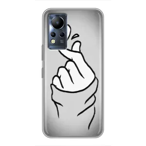 Чохол з принтом «Значок Love» для Infinix Note 12