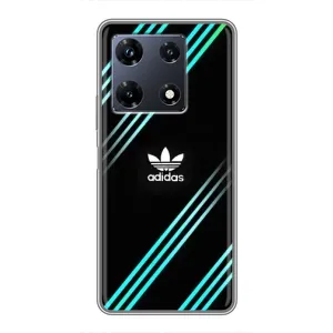 Чехол с принтом «Адидас с полосами» для Infinix Note 30 Pro