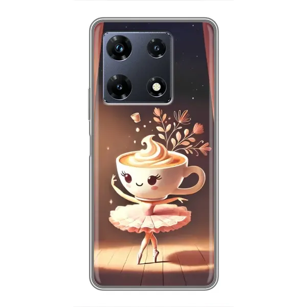 Чехол с принтом «Балерина капучина» для Infinix Note 30 Pro Чехол с принтом «Балерина капучина» для Infinix Note 30 Pro