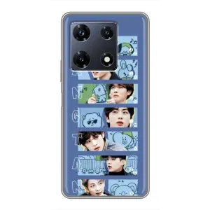 Чехол с принтом «Bangtan» для Infinix Note 30 Pro