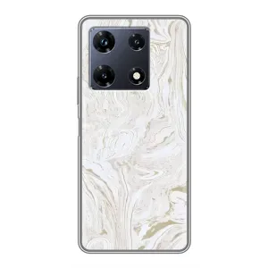 Чехол с принтом «Белый мрамор» для Infinix Note 30 Pro