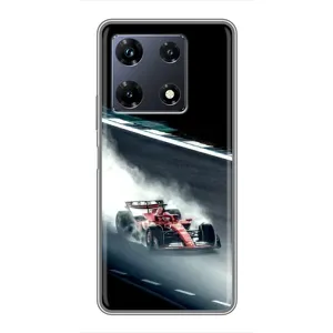 Чехол Формула1 на Infinix Note 30 Pro (Болид гоночный)