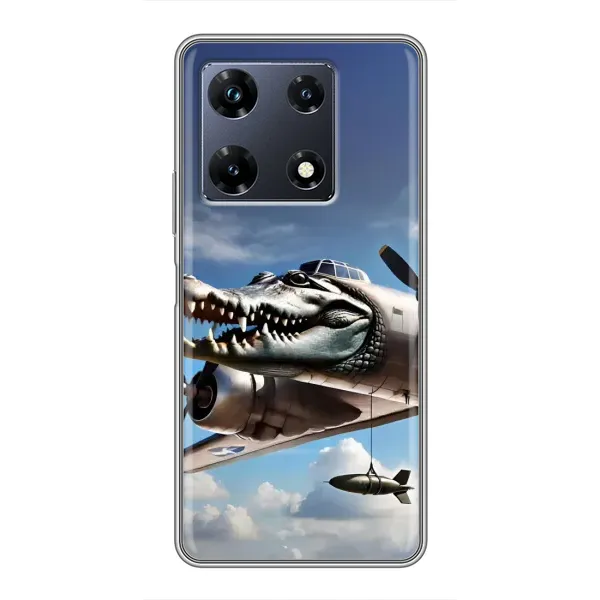 Чехол с принтом «Бомбардиро крокодило» для Infinix Note 30 Pro Чехол с принтом «Бомбардиро крокодило» для Infinix Note 30 Pro