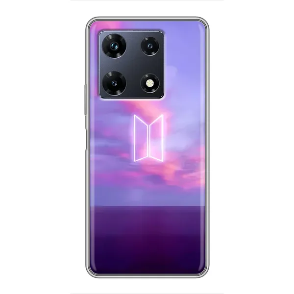 Чехол с принтом «BTS логотип» для Infinix Note 30 Pro Чехол с принтом «BTS логотип» для Infinix Note 30 Pro