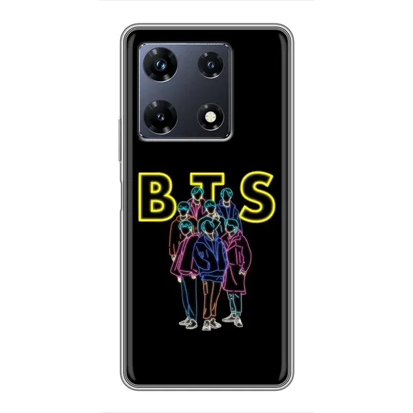 Чехол с принтом «BTS стайл» для Infinix Note 30 Pro Чехол с принтом «BTS стайл» для Infinix Note 30 Pro