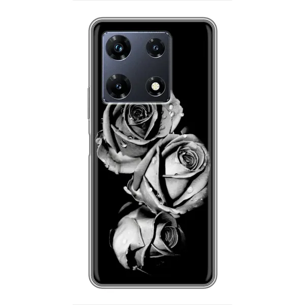 Чехол с принтом «Черная роза» для Infinix Note 30 Pro Чехол с принтом «Черная роза» для Infinix Note 30 Pro