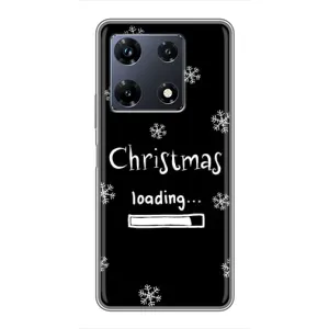Рождественские, Праздничные Чехлы для Инфиникс Ноут 30 Про (Christmas loading)
