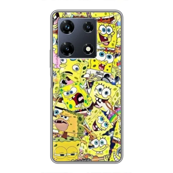Чохол з принтом «Емоції Спан Боба» для Infinix Note 30 Pro Чохол з принтом «Емоції Спан Боба» для Infinix Note 30 Pro