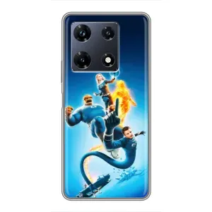 Чехол с принтом Фантастическая четверка для Infinix Note 30 Pro (Герои Фантастическая Четверка)