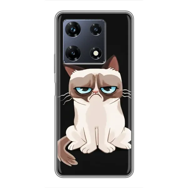 Чехол с принтом «Грустный кот» для Infinix Note 30 Pro Чехол с принтом «Грустный кот» для Infinix Note 30 Pro