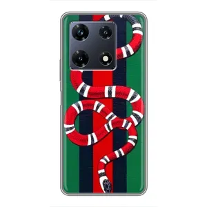 Чехол с принтом «Gucci змия» для Infinix Note 30 Pro