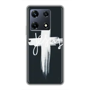 Чехол с принтом «Иисус» для Infinix Note 30 Pro