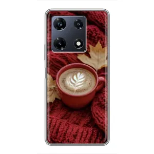 Чехол с принтом «Кофе на пледе» для Infinix Note 30 Pro