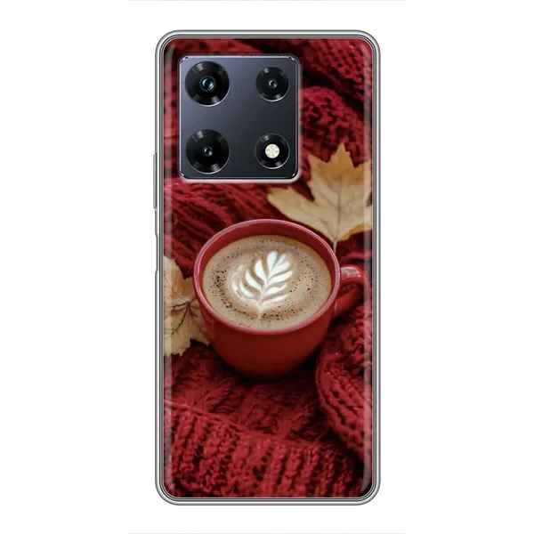Чехол с принтом «Кофе на пледе» для Infinix Note 30 Pro