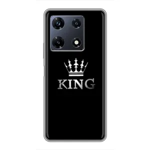 Чехол с принтом «KING» для Infinix Note 30 Pro