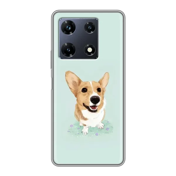Чехол с принтом «Корги» для Infinix Note 30 Pro Чехол с принтом «Корги» для Infinix Note 30 Pro