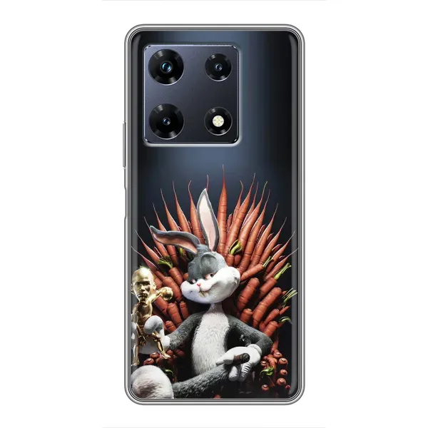 Чехол с принтом «Король Кролик» для Infinix Note 30 Pro