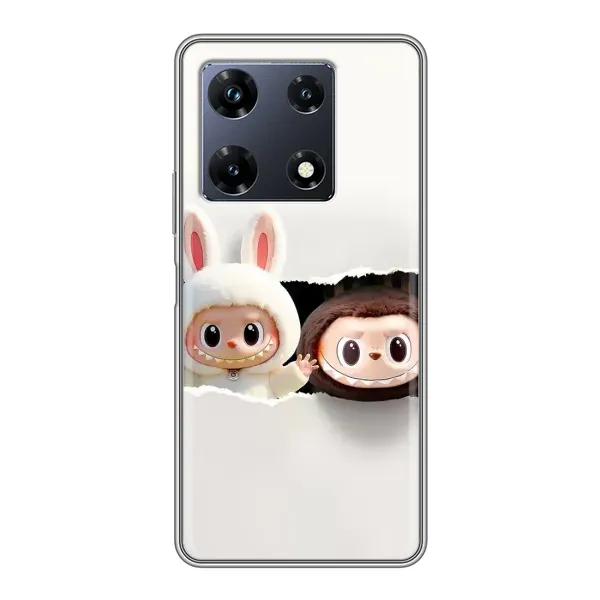 Чехол с принтом «Лабубу» для Infinix Note 30 Pro