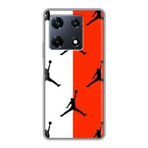 Чехол с принтом «Лого Джордан» для Infinix Note 30 Pro
