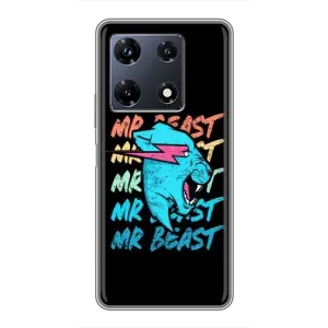Чехол с принтом «logo Mr beast» для Infinix Note 30 Pro