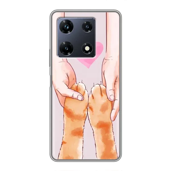 Чохол з принтом «Любовь до котиків» для Infinix Note 30 Pro Чохол з принтом «Любовь до котиків» для Infinix Note 30 Pro