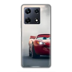 Силиконовый чехол Маквин для Infinix Note 30 Pro (Скоростной Маквин)