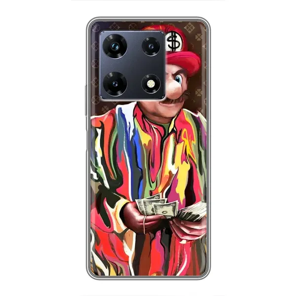 Чохол з принтом «Mario LV» для Infinix Note 30 Pro Чохол з принтом «Mario LV» для Infinix Note 30 Pro