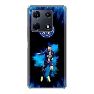 Чехол с принтом «Мбаппе в огне» для Infinix Note 30 Pro