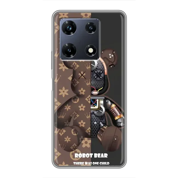 Чехол с принтом «Медведь Луи Витон» для Infinix Note 30 Pro Чехол с принтом «Медведь Луи Витон» для Infinix Note 30 Pro