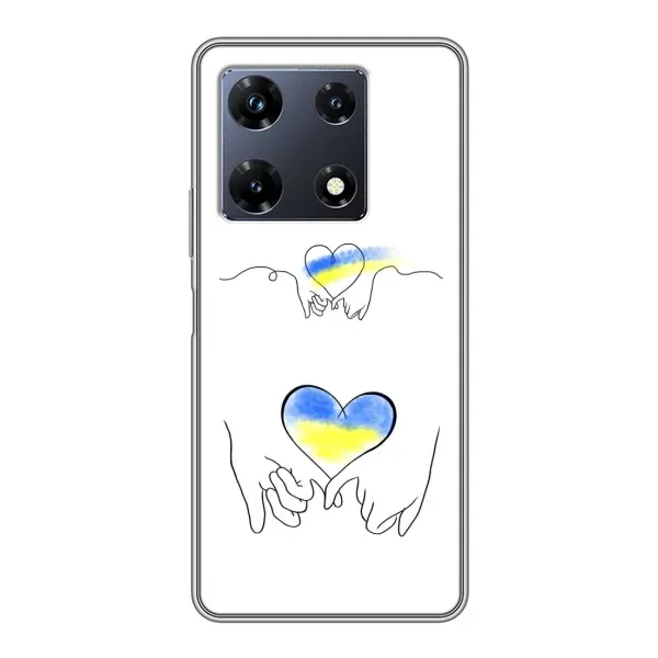 Чехол с принтом «Мир Украине» для Infinix Note 30 Pro Чехол с принтом «Мир Украине» для Infinix Note 30 Pro