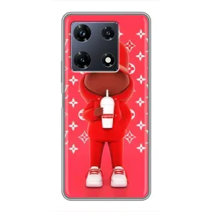 Чехол с принтом «Модный стиль» для Infinix Note 30 Pro