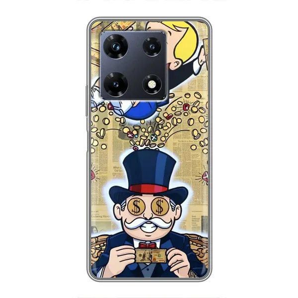 Чехол с принтом «Монополия Мен» для Infinix Note 30 Pro