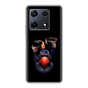 Чохол з Мавпами Infinix Note 30 Pro - (AlphaPrint)