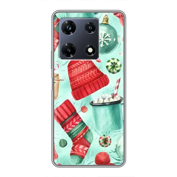 Чехол с принтом «Одежда НГ» для Infinix Note 30 Pro Чехол с принтом «Одежда НГ» для Infinix Note 30 Pro