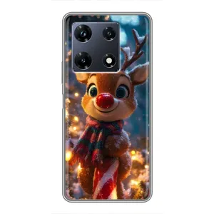 Чохол з принтом «Олень з шарфом» для Infinix Note 30 Pro
