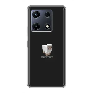 Чехол с принтом «Овечка Майнкрафт» для Infinix Note 30 Pro