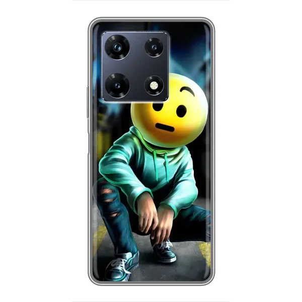 Чохол з принтом «Хлопець смайл» для Infinix Note 30 Pro Чохол з принтом «Хлопець смайл» для Infinix Note 30 Pro