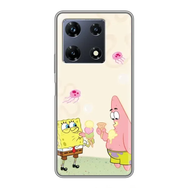 Чохол з принтом «Патрік і Боб» для Infinix Note 30 Pro Чохол з принтом «Патрік і Боб» для Infinix Note 30 Pro
