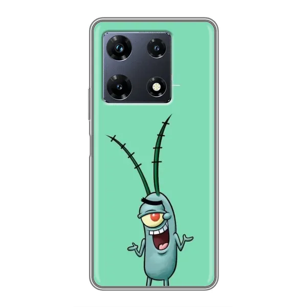 Чохол з принтом «Персонаж Планктон» для Infinix Note 30 Pro Чохол з принтом «Персонаж Планктон» для Infinix Note 30 Pro