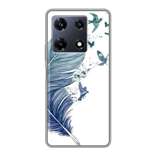 Чехол с принтом «Перышко» для Infinix Note 30 Pro Чехол с принтом «Перышко» для Infinix Note 30 Pro